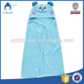 China 100% cotton wholesale 100% cotton Super Soft baby kids hooded towel